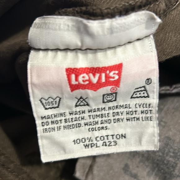 Vintage 501 Brown Levi’s Button Fly 2003 Brown Jeans - Picture 10 of 13